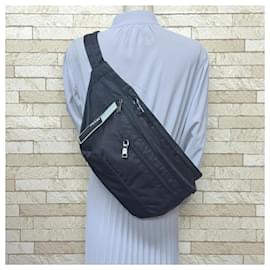 Prada-Prada Nylon Body Bag 2VL004-Black