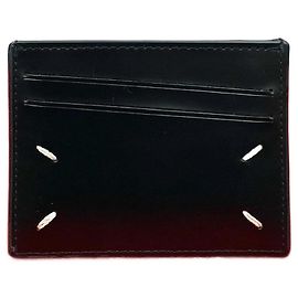 Maison Martin Margiela Maison Margiela 4 Stitch Leather Card Case Black