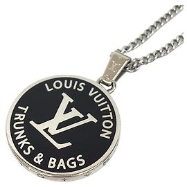 Collier LV Award de Louis Vuitton Noir Argenté
