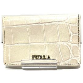 Leder-Kartenetui von Furla Andere Roh