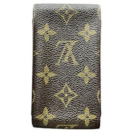 Louis Vuitton-Louis Vuitton Etui Cigarette Monogram Accessory-Brown