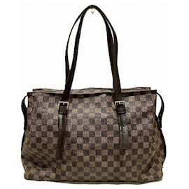Louis Vuitton-Louis Vuitton Chelsea Damier Shoulder Bag-Brown
