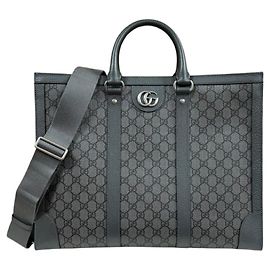 Borsa Tote Ophidia Grande Gucci Marrone