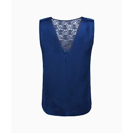 Top Céline, modello Cobalt di Phoebe Philo Blu