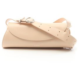 Bolsa de Ombro de Couro CANNOLO da Jil Sander Rosa