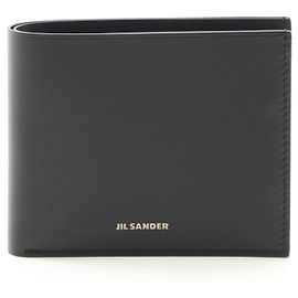 Cartera de cuero Jil Sander J25UI0001P6489001 Negro