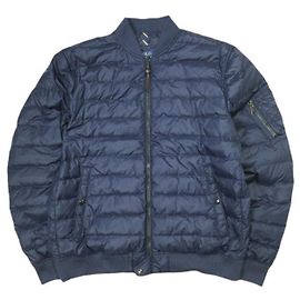 Polo Ralph Lauren MA-1 DOWN JACKET Nylon Down Jacket Blue Navy blue