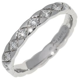 Coco Crush Ring aus 18K Weißgold Chanel J11871 Silber