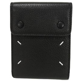 Maison Martin Margiela Maison Margiela Bifold Wallet Goat Leather Bifold Wallet Black