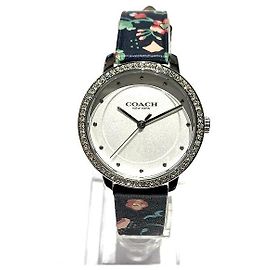Coach C9575NAV Edelstahl-Uhr Silber