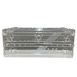 Louis Vuitton-Louis Vuitton Trunk Crystal Paperweight-Other