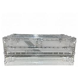 Louis Vuitton-Louis Vuitton Trunk Crystal Paperweight-Other