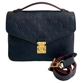 Louis Vuitton-Pochette Metis Louis Vuitton-Azul marinho