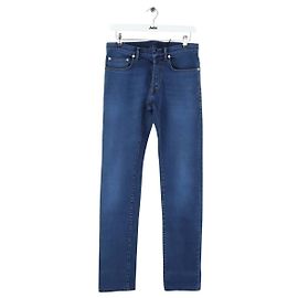 Dior Jeans retos em algodão azul Azul