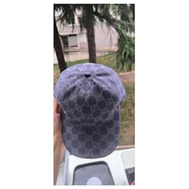Gucci-Blue Gucci gg cap Baseball Hat-Blue