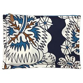 Flache Tasche GM Truth Bora Hermès Weiß Marineblau