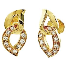 Pendientes de diamante de 18K Piaget Dorado