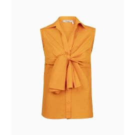 Camicia Yves Saint Laurent, modello Popeline FW2004 di Tom Ford. Arancione