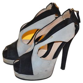 Fendi sandali Nero Grigio