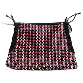 Autre Marque BILL TORNADE Tweed Rock Rot Blau Wolle Rot Blau Aus weiß