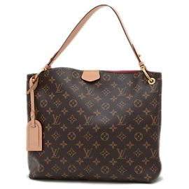 Louis Vuitton Monogram Graceful PM Schultertasche Pink Monogramm