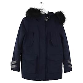 The Kooples Parka in cotone blu Blu