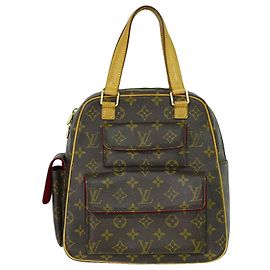 Louis Vuitton Excentri-Cite Handbag Monogram Canvas Other