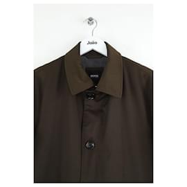 Hugo Boss-Khaki coat-Khaki
