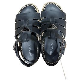 Prada Styler Clog Sandals Model Black