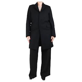 Apc Black wool coat - size L Black
