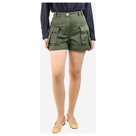Balmain Shorts cargo verts - taille UK 10 Vert