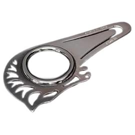 Hermès-HERMES Cheval Magnifying Glass Bookmark-Silvery