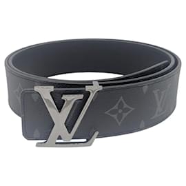 Louis Vuitton-Louis Vuitton Monogram Santur 90 Belt-Brown,Black