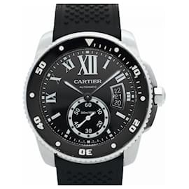 Cartier-Cartier Calibre W7100056 Black Dial Men's Watch-Other