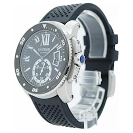 Cartier-Cartier Calibre W7100056 Black Dial Men's Watch-Other