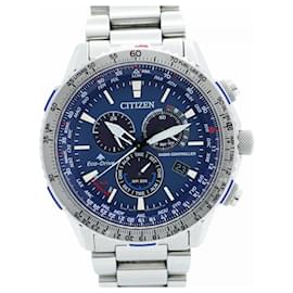 Citizens of Humanity-Citizen Promaster E660-S115469 Blue Dial Men's Watch-Other