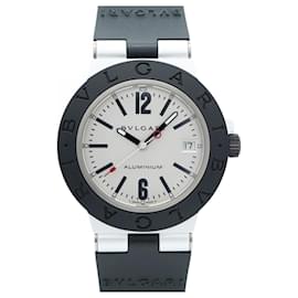 Bulgari-Bvlgari Aluminium AL38TA Silver Dial Men's Watch-Other