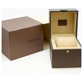 Louis Vuitton-Louis Vuitton Tambour Q1131 Brown Dial Men's Watch-Other