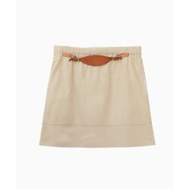 Jupe Céline, modèle Circa 2010 par Phoebe Philo. Beige