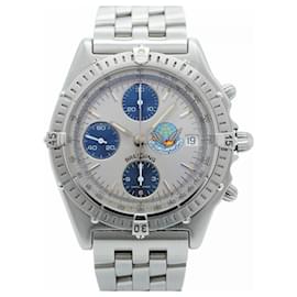 Breitling-Breitling Blue Impulse A13048 Silver Dial Men's Watch-Other