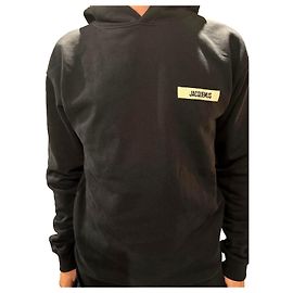 Sudadera con capucha Jacquemus negra de algodón hombre Negro