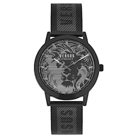 Versus Versace-Versus Versace Barbes Domus Bracelet Watch-Black