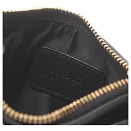 Versace-Porta-cartões de couro Medusa da Versace-Preto