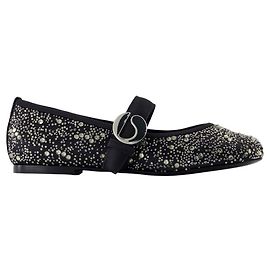 Ballerinas - Coperni - Synthetic - Black/Silver Black