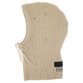 Maison Martin Margiela Berretto - MM6 Maison Margiela - Lana - Beige Marrone Beige