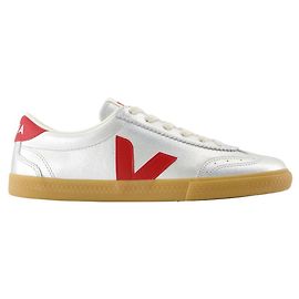 Volley Sneakers - Veja - Leather - Silver Silvery Metallic