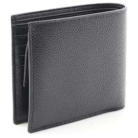 Balenciaga-Carteira de moeda em couro Balenciaga preta-Preto