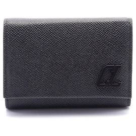 Christian Louboutin Groovy Leather Wallet Black