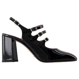 Autre Marque Promise Sandals - Carel - Leather - Black Black
