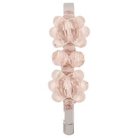 Mini fermaglio per capelli a fiore - Simone Rocha - Ottone - Rosa Rosa